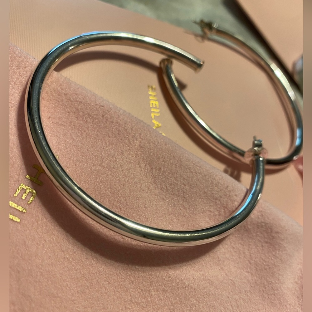 Shelia Fajl silver earrings